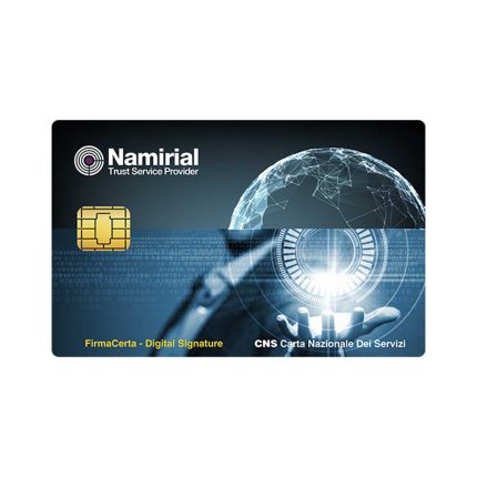 FIRMA DIGITALE SMART CARD (necessario SPID)